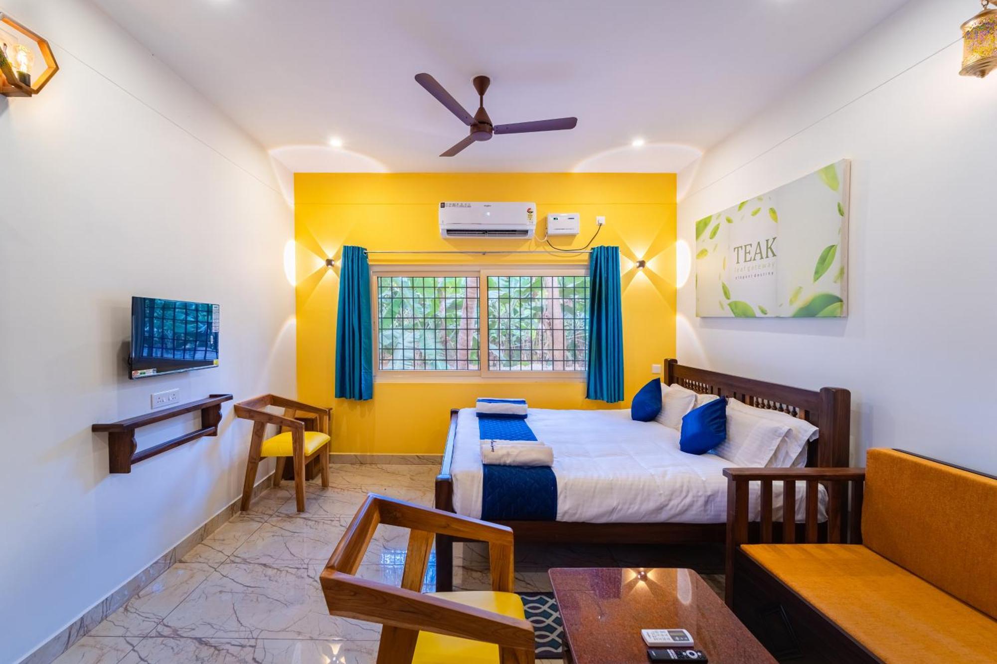 Teak Leaf Gateway Villa With Swimming Pool Indoor Games Kālapettai المظهر الخارجي الصورة